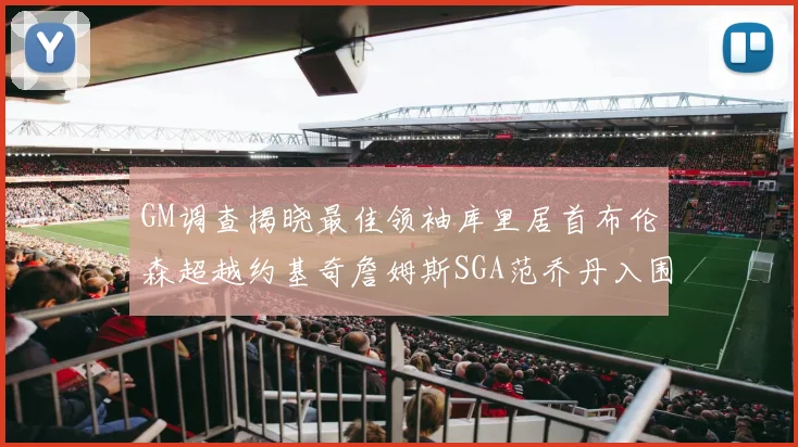 GM调查揭晓最佳领袖库里居首布伦森超越约基奇詹姆斯SGA范乔丹入围